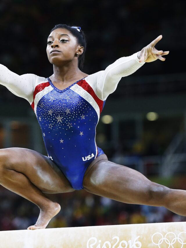 The Olympic Gold Medallist Simone Biles, the Gymnastics Queen, makes history to come to be first female gymnast to land Yurchenko double pike | Simone Biles Olympic Gold February-March 2024